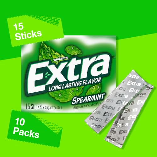 Extra Sugarfree Gum, 15-Count