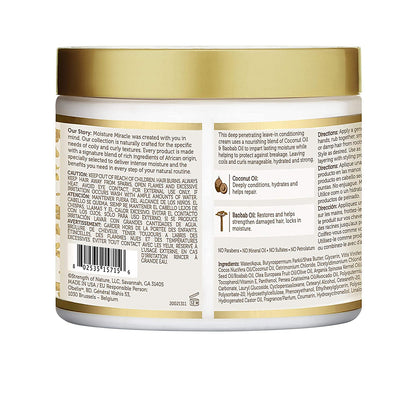 African Pride Moisture Miracle Coconut & Baobab Oil Leave In Cream