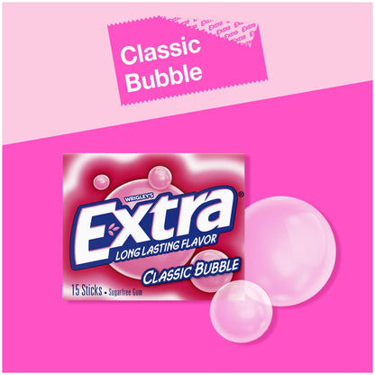 Extra Sugarfree Gum, 15-Count