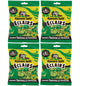 Walkers Nonsuch Banana Split Eclairs Bag 5.29 Oz (Pack of 4) – British Toffee Candy with Condensed Milk & White Chocolate, Imported UK Banana Taffy Caramel Sweets, Individually Wrapped English Toffee
