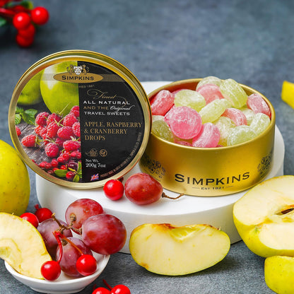Simpkins Travel Sweets Apple, Raspberry and Cranberry
