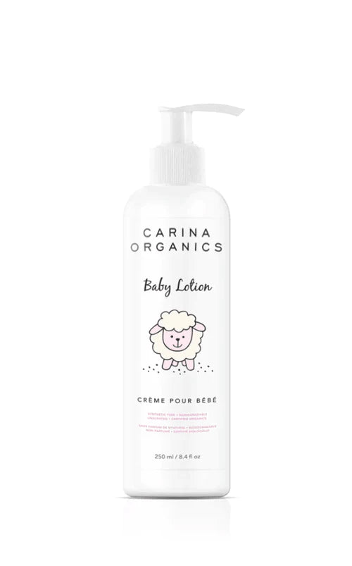 Carina Organics Unscented Baby Lotion (250 milliletres)