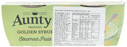 Auntys Golden Syrup Pudding