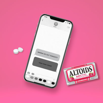 Altoids Arctic Strawberry Mints, 1.2 Ounce (8 Packs)