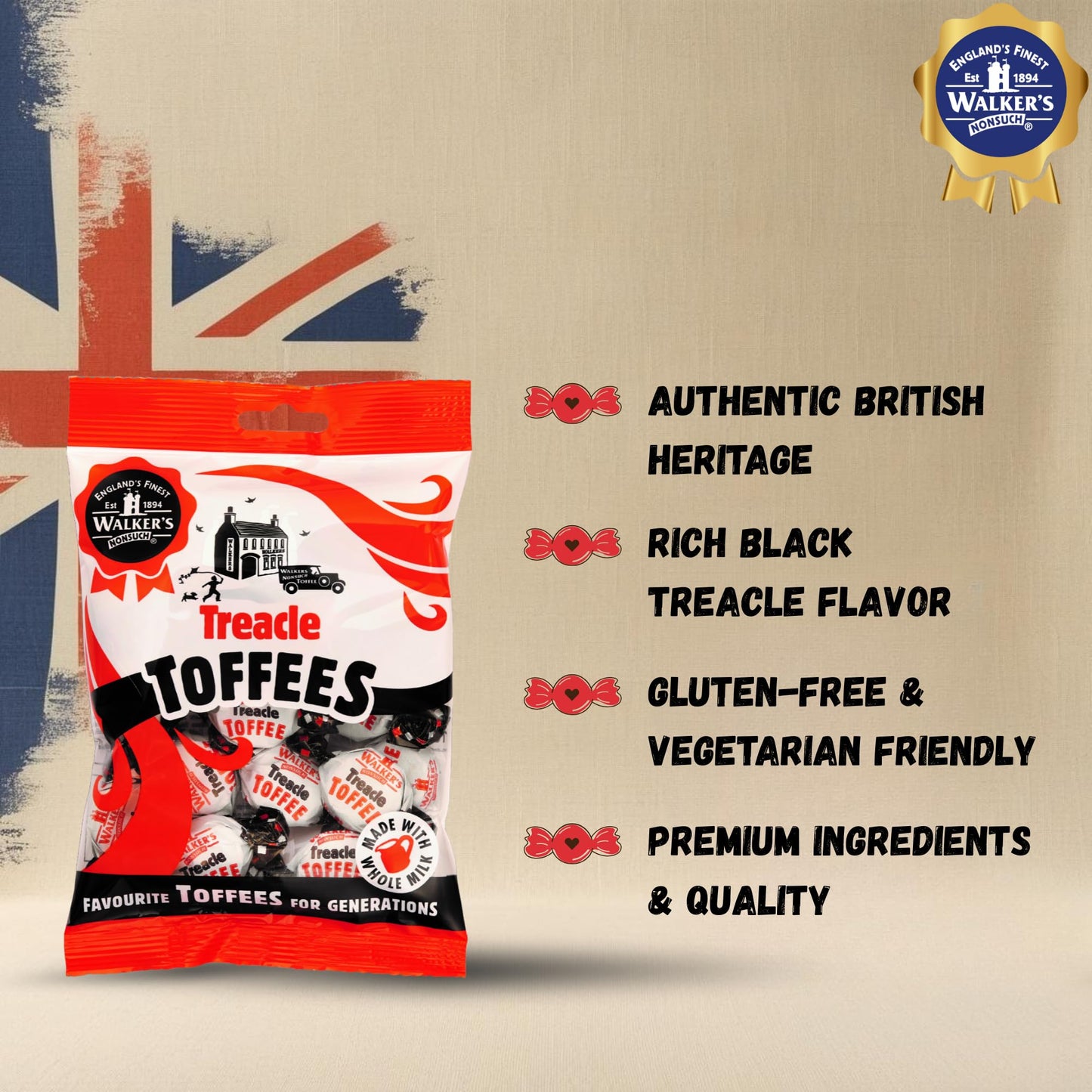 Treacle Toffees 150g
