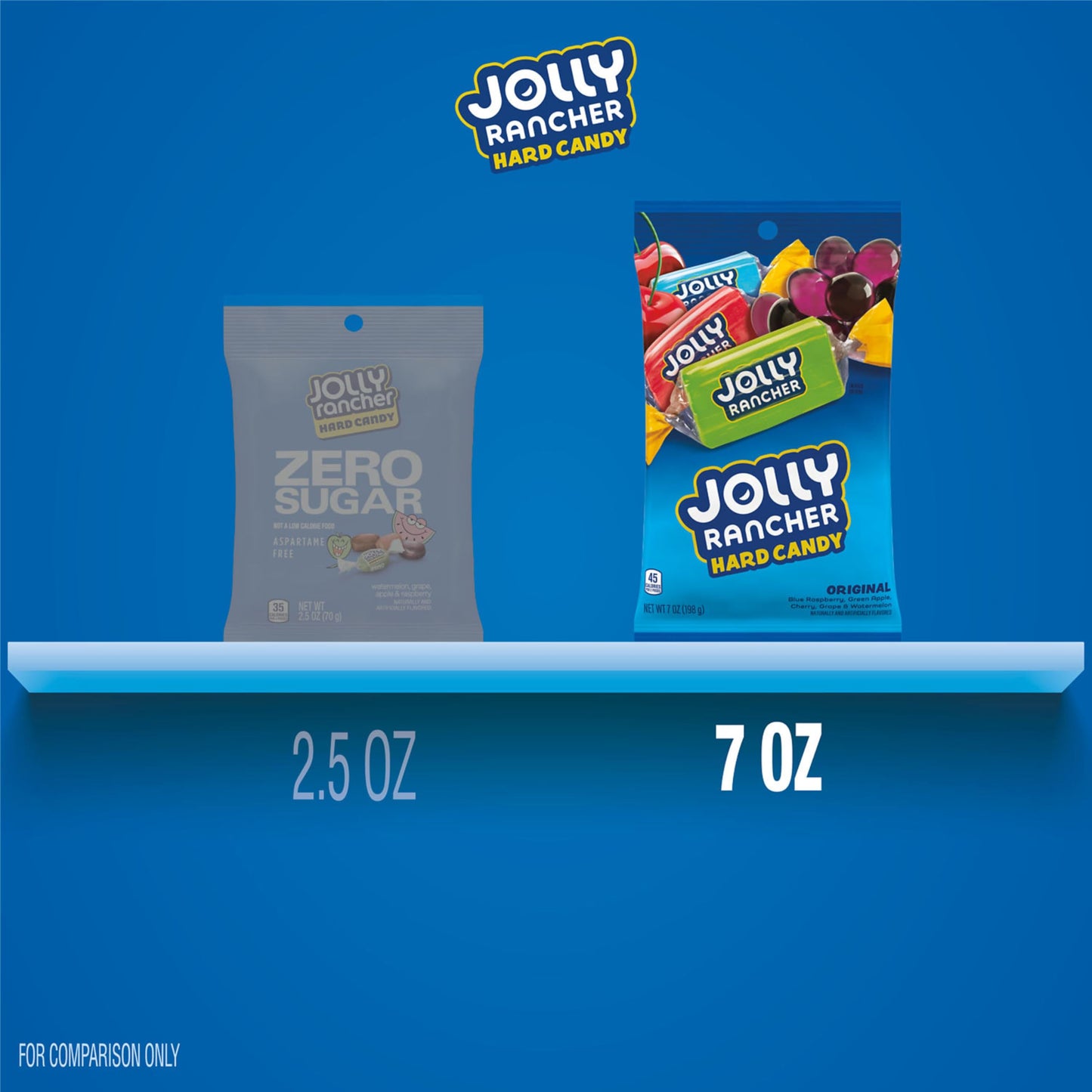 Jolly Rancher Fruit Peg Bag - Assorted, 7 oz - 1 Bag