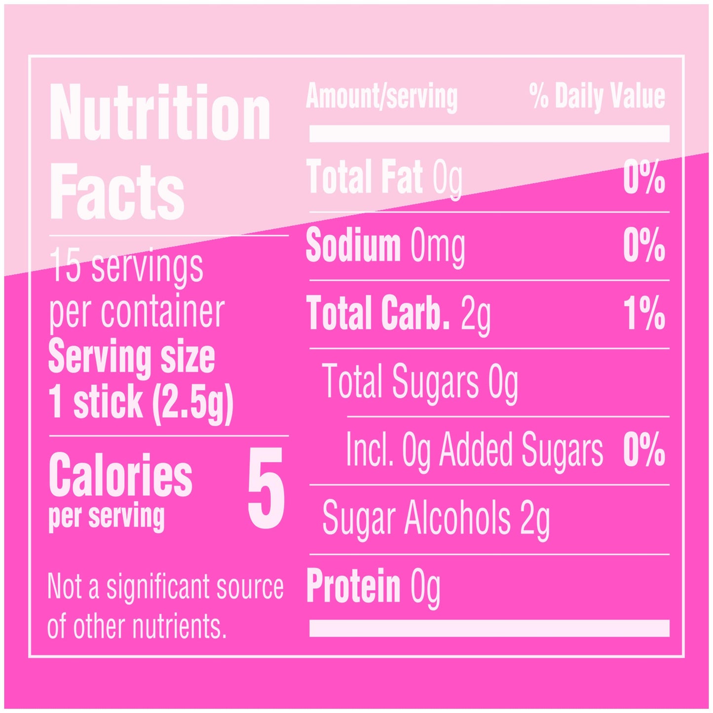 Extra Sugarfree Gum, 15-Count