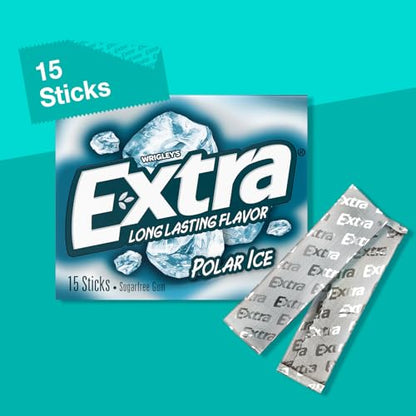 Wrigley's Extra Polar Ice Slim Pack, 10 Count