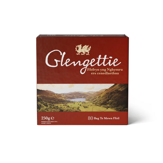 Glengettie 80 Teabags (Pack of 6, Total 480 Teabags)