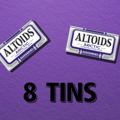 Altoids Arctic Peppermint Mints, 1.2 Ounce (8 Packs)