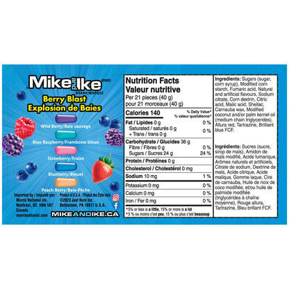 Mike & Ike Chewy Candy 120g Box (Pack of 3)
