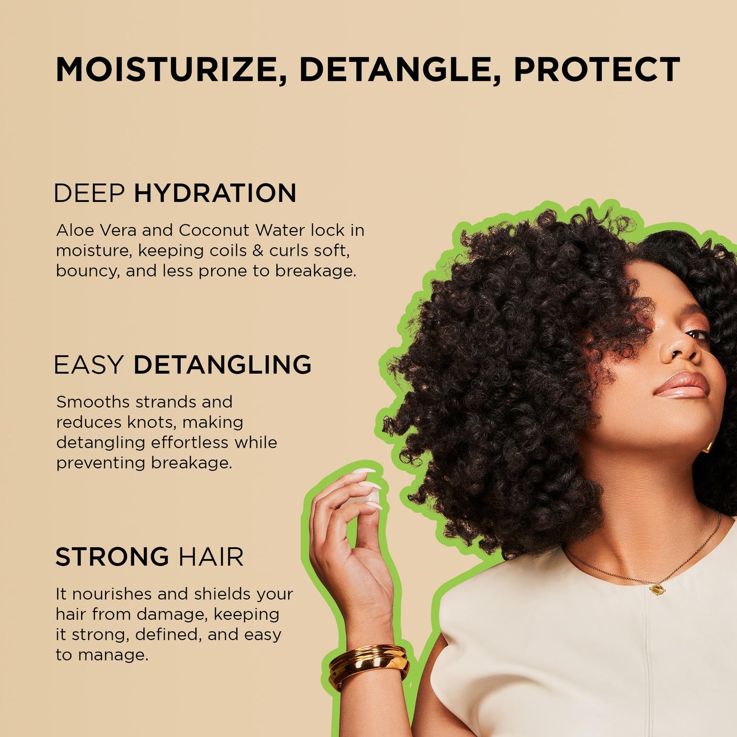 SET Enterprises NEW AFRICAN PRIDE MOISTURE MIRACLE DETANGLE & CONDITION PRE-SHAMPOO 12 OZ W ALOE COCONUT WATER 12 OZ