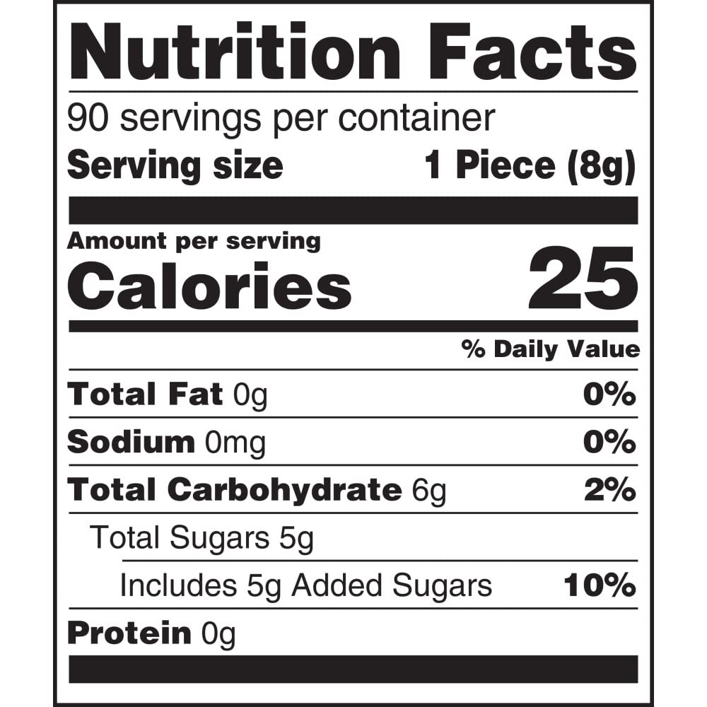 Jelly Belly Hubba Bubba Max Watermelon Strawberry 18 Units, 0.72-Kilogram