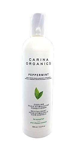 Carina Organics Cool Mint Conditioner With Menthol, 360 Milliliters