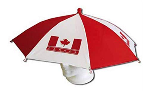 Canadian Flag Head Umbrella