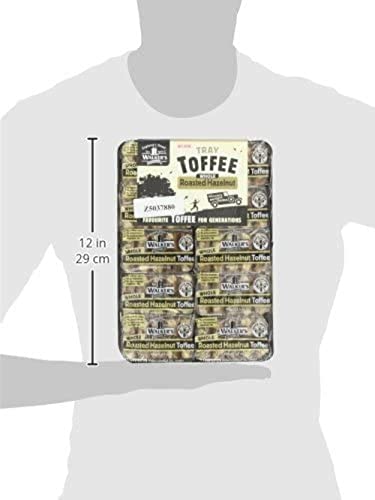 Walkers Roasted Hazelnut Toffee, 3.5-Ounce Packages (Pack of 10)