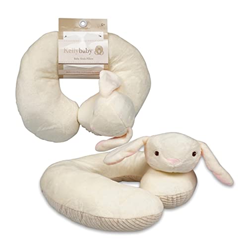 KellyBaby Cream Bunny Baby Travel Neck Pillow