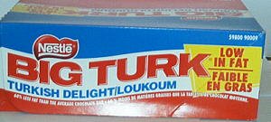 Nestle Big Turk Chocolate Candy Bar, 60 Grams/2.1 Ounces - 36 Pack