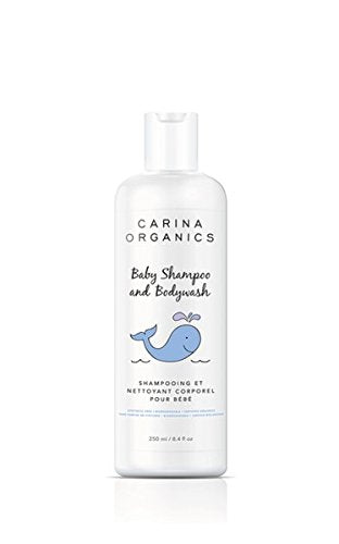 Carina Organics Baby Shampoo and Bodywash, 250 ml