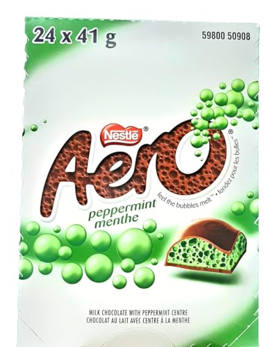 Nestle Aero Peppermint Milk Chocolate 41g x 24