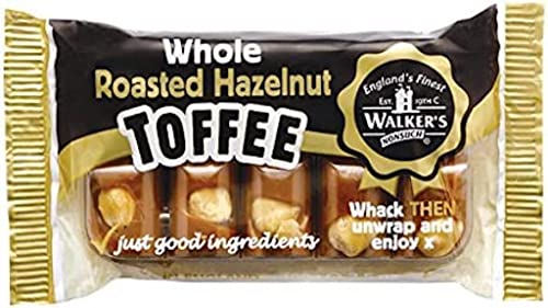 Walkers Roasted Hazelnut Toffee, 3.5-Ounce Packages (Pack of 10)