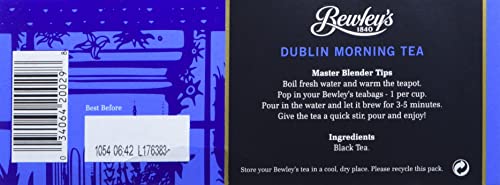 Bewley's Dublin Morning Tea - 80 Tea Bags 250g