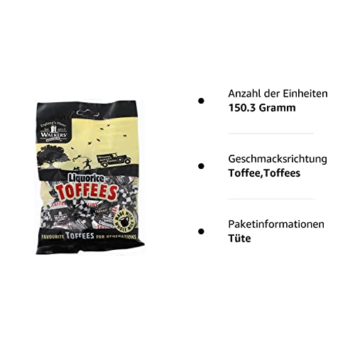 Walkers Nonsuch Licorice Toffees, 5.3 oz.