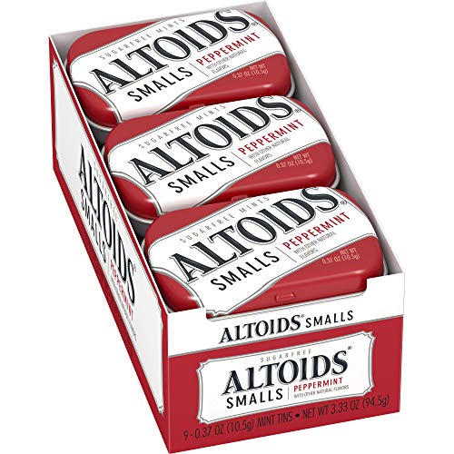 Altoids Smalls Mints, 0.37 Ounce (Pack of 9)