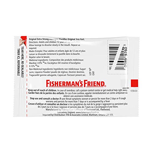 Fisherman`s Friend Original Extra Strong - 8 Packs