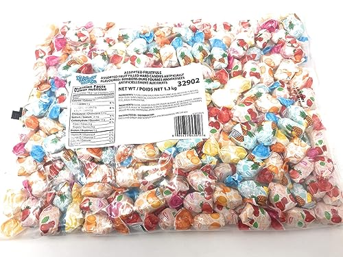 Assorted Fruit Filled Hard Candies - 1.3 kg Bag