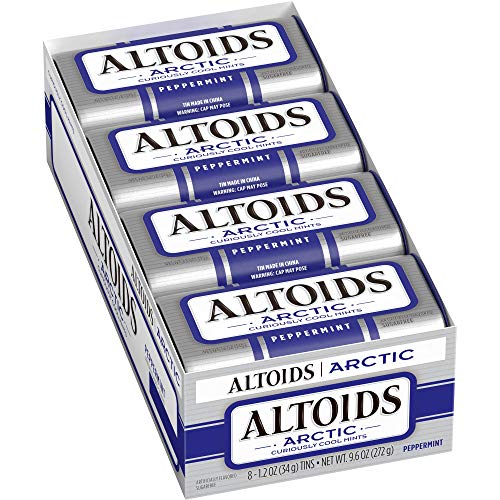 Altoids Arctic Peppermint Mints, 1.2 Ounce (8 Packs)