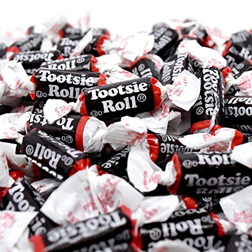 Black Chocolate Tootsie Rolls (360 Pieces)