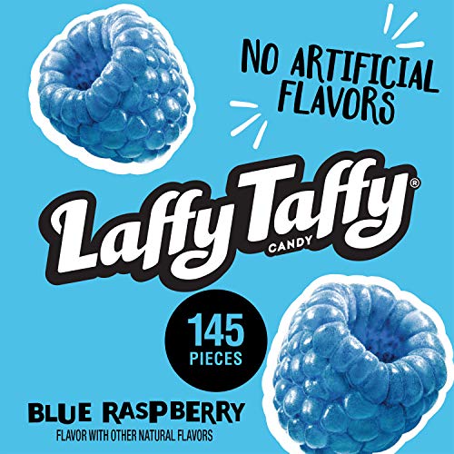 Laffy Taffy Candy Jar, Blue Raspberry