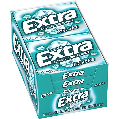 Wrigley's Extra Polar Ice Slim Pack, 10 Count