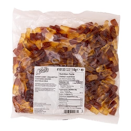 Koala Cola Bottle-o-pop Gummy Candy 1KG