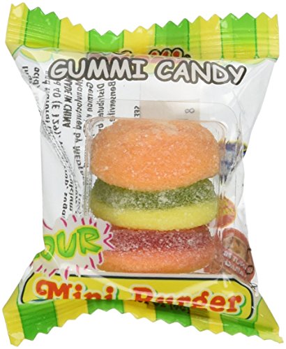 Sour Gummy Burger - Mini Gummi Hamburger