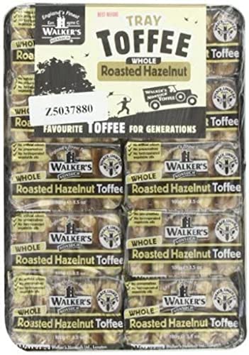 Walkers Roasted Hazelnut Toffee, 3.5-Ounce Packages (Pack of 10)