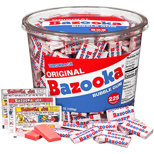 Bazooka Bubble Gum Original Nostalgia Mini-Wallet Pack