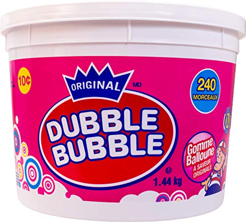 Tub of Dubble Bubble Gum, 1.44 Kilogram