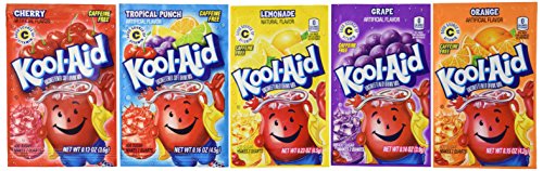 Kool-Aid Drink Mix, Variety Pack (Pack of 48)