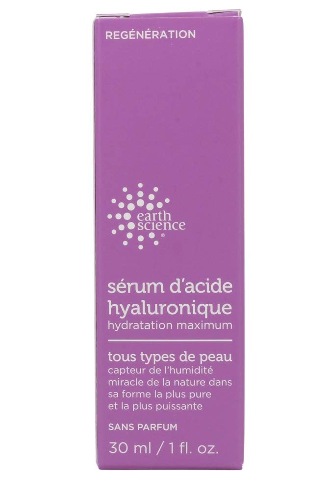 Earth Science Hyaluronic Acid Serum, 30 Milliliters