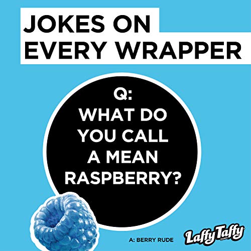 Laffy Taffy Candy Jar, Blue Raspberry