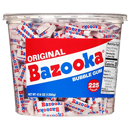 Bazooka Bubble Gum Original Nostalgia Mini-Wallet Pack