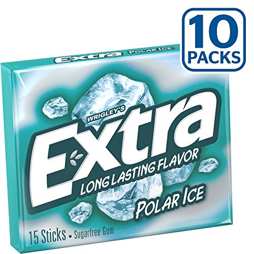 Wrigley's Extra Polar Ice Slim Pack, 10 Count