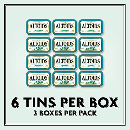 Altoids Wintergreen Mints, 1.76 Ounce (12 Packs)