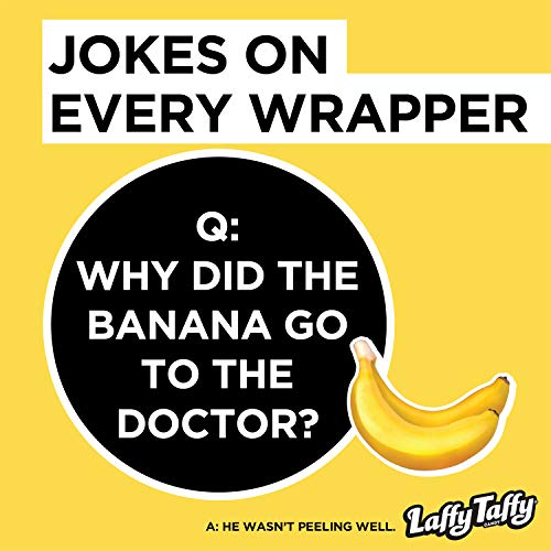 Laffy Taffy Candy Jar, Banana