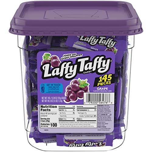 Laffy Taffy Candy Jar,