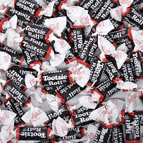 Black Chocolate Tootsie Rolls (360 Pieces)