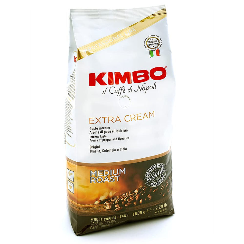 Kimbo Extra Cream Espresso Beans 1Kg