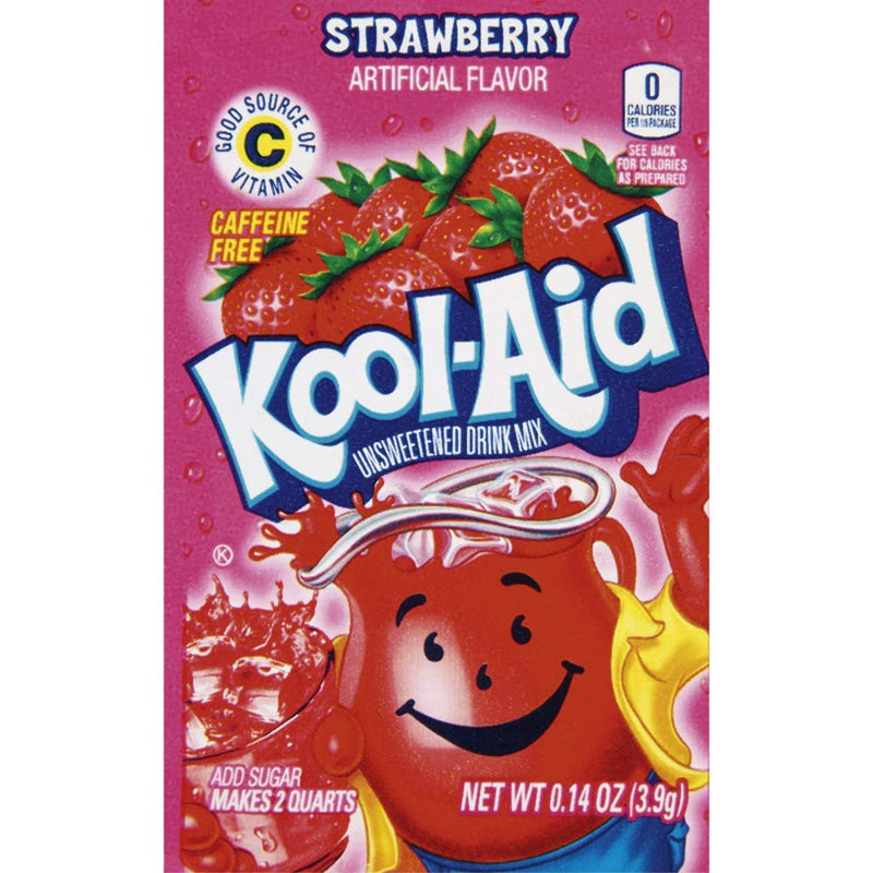 Strawberry Kool-Aid Drink Mix, (Pack of 12)